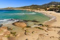 Plage de Petra Muna, near Calvi in Corsica Royalty Free Stock Photo