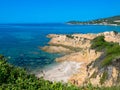 The Plage du Liamone, beach near Sagone in Corsica