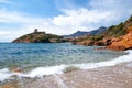 Plage at Girolata Royalty Free Stock Photo