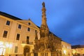 Plague column (Column of the Virgin Mary Immaculate) in Kutna Hora, Czech Republic Royalty Free Stock Photo