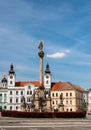 Plague column, Hradec Kralove, Czech Republic Royalty Free Stock Photo