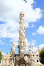 Plague Column in Telc Royalty Free Stock Photo