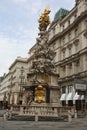 The Plague Column in Vienna, Austria