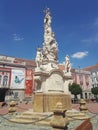 Plague statue in Liberty Square, Timisoara, Romania