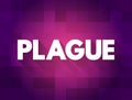 Plague text quote, concept background Royalty Free Stock Photo