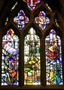 The plague window, Eyam, Derbyshire. Royalty Free Stock Photo