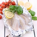 Plaice fillet Royalty Free Stock Photo