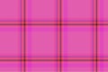 Plaid background, check seamless pattern in pink. Vector fabric texture for textile print, wrapping paper, gift card or wallpaper Royalty Free Stock Photo