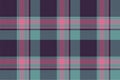 Plaid background, check seamless pattern. Vector fabric texture for textile print, wrapping paper, gift card or wallpaper Royalty Free Stock Photo