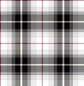 Plaid check patten in pastel grey, dusty beige, claret red and white. Seamless fabric texture.Fashion print. - illustration Royalty Free Stock Photo