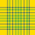 Plaid check pattern. Seamless fabric texture. Tartan textile print