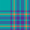 Plaid check pattern. Seamless fabric texture. Tartan textile print