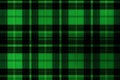 Plaid check seamless pattern in green colors. Abstract mdoern fabric texture tartan ornament endless prin