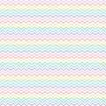 Rainbow Chevron Seamless Pattern Royalty Free Stock Photo