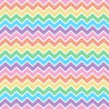 Rainbow Chevron Seamless Pattern Royalty Free Stock Photo