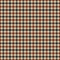 Autumn Plaid Check Seamless Pattern Royalty Free Stock Photo