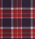 Plaid Fabric Texture Royalty Free Stock Photo