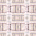 Plaid Pattern. Brown Picnic Fabric. Scottish