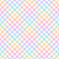 Plaid pattern. Pastel colorful houndstooth vector graphic for dress, scarf, coat, jacket, blanket. Royalty Free Stock Photo