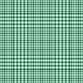 Plaid pattern for Patrick Day in green and white. Seamless herringbone textured spring summer tartan check plaid graphic.