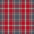 Plaid pattern seamless. Check fabric texture. Stripe square background. Vector textile design Royalty Free Stock Photo