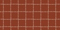 Plaid pattern. Square grid seamless background. Vector abstract geometric texture with crossing dash lines, mesh, grill, lattice. Royalty Free Stock Photo