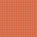 Plaid pattern. Square grid vector seamless texture. Abstract linear background Royalty Free Stock Photo