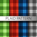 Plaid pattern texture