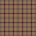 Plaid scottish fabric and tartan pattern,  design kilt Royalty Free Stock Photo