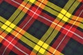 Plaid Scottish Kilt Background Royalty Free Stock Photo