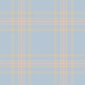 Plaid seamless pattern. Check fabric texture. Vector textile print Royalty Free Stock Photo