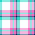 Plaid seamless pattern. Check fabric texture. Vector textile print Royalty Free Stock Photo