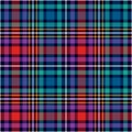 Plaid seamless pattern. Check line. Repeating tartan checks design. Repeated scottish stripe flannel. Scotland fabric prints