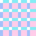 Plaid seamless pattern in pastel colors. Madras design spring, summer holiday textile decorative. Vector check gingham pattern for Royalty Free Stock Photo