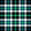 Plaid seamless pattern. Repeating checker fabric design prints plaids. Repeated check ekose. Checks square line. Vichi cloth