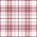 Plaid seamless pattern. Repeating checker fabric design prints plaids. Repeated check ekose. Checks square line. Vichi cloth