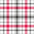 Plaid seamless pattern. Repeating tartan. Check prints. Repeated scottish flannel. Madras fabric. Abstract wool patterned. Repeat