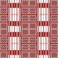 Plaid seamless pattern. Scottish ornamental print. Tartan background. - Vector Royalty Free Stock Photo