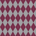 Plaid seamless pattern. Vector ornament formed in a twill weave