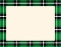 Plaid Tartan Frame