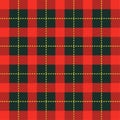 Plaid Tartan Seamless Pattern Background. Traditional Scottish Ornament. Lumberjack style.