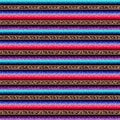 Leopard Serape Seamless Pattern