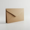 A plain brown envelope is displayed against a white background. The envelope has a Royalty Free Stock Photo