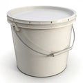 Plain bucket smooth surface no branding Royalty Free Stock Photo