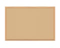 Plain clean cork background board Royalty Free Stock Photo