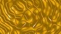 Simple light Amber (SAE/ECE) monochromic 3D abstract background image made of plain crackle patterns with shadow perspectives