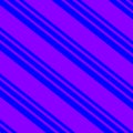 Plain 2d background made of symmetrically arranged blue dashes, stripes on purple background
