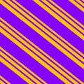 Plain 2d background made of symmetrically arranged cross yellow stripes on purple background
