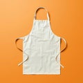 Plain Fabric Apron Culinary Baking Home Crafting Royalty Free Stock Photo