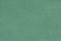 Plain green velor upholstery fabric, jacquard with fine diamond texture background. Royalty Free Stock Photo